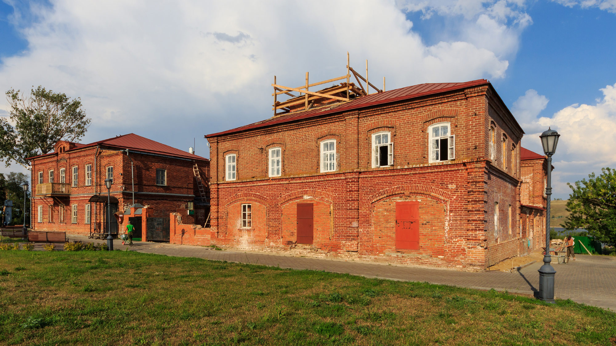 Sviyazhsk (Свияжск). Photo License: Free Art License.